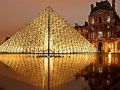 Spil Puslespil af glaspyramide  online