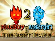 Spil Ild og Vand 2 i Light Temple  online