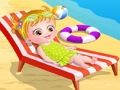 Spil Baby Hazel ved stranden  online