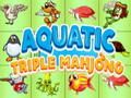 Spil Aquatic Triple Mahjong online