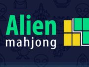 Spil Mahjong med aliens  online