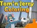 Spil Tom og Jerry farvelægning online Spil Tom og Jerry farvelægning online