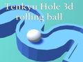 Spil Tenkyu Hole 3d rullende bold  online