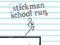 Spil Stickman School Run online