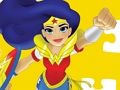 Spil Dc Superhelte piger puslespil  online