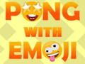 Spil Pong med emoji  online