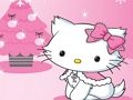 Spil Hello Kitty julepuslespil  online