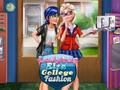 Spil Ladybug Elsa College Fashion online
