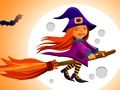 Spil Sød Halloween Witches Jigsaw  online