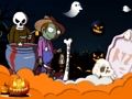 Spil Glædelig Halloween dias  online