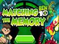 Spil Ben 10, der matcher hukommelsen  online