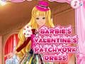 Spil Barbies Valentine's Patchwork-kjole online Spil Barbies Valentine's Patchwork-kjole online