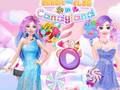 Spil Barbie og Elsa i Candyland online Spil Barbie og Elsa i Candyland online