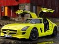 Spil Mercedes-Benz SLS E-celle puslespil  online