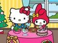 Spil Hello Kitty og venners julemiddag  online