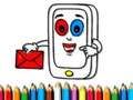 Spil Mobiltelefon malebog  online