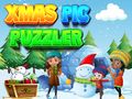 Spil Julebillede puslespil  online