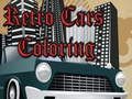 Spil Retro biler farvelægning  online