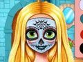 Spil Søsters Halloween ansigtsmaling  online