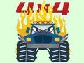 Spil Monster Trucks farvelægningssider  online