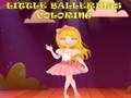 Spil Farvelægning af små ballerinaer  online