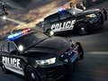 Spil Politibiler puslespil Slide  online