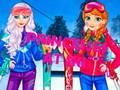 Spil Prinsesser på ski  online