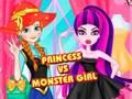 Spil Prinsesse vs monster pige online