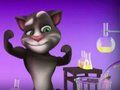 Spil Talking Tom i laboratoriet  online