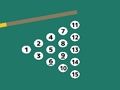 Spil Billard 15 bolde  online