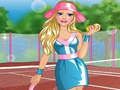 Spil Barbie tennis kjole  online