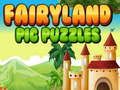 Spil Eventyrland billeder puslespil  online