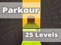 Spil Parkour 25 niveauer  online