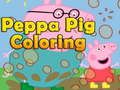 Spil Peppa Pig Farvelægning  online