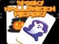 Spil Uhyggelig Halloween-hukommelse  online