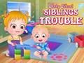Spil Baby Hazel: Søskendeproblemer  online
