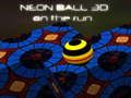 Spil Neon Ball 3d på flugt  online