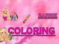 Spil Barbie farvelægning  online