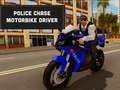 Spil Politijagt motorcykelchauffør  online