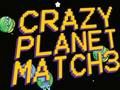Spil Crazy Planet Match 3 online