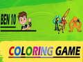 Spil Ben 10 Farvelægning  online