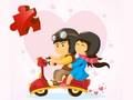 Spil Valentinsdag puslespil  online