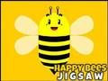 Spil Happy Bees Jigsaw online