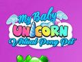 Spil Min baby enhjørning virtuel pony kæledyr online Spil Min baby enhjørning virtuel pony kæledyr online