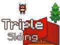 Spil Triple Skiløb 2D  online