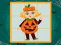 Spil Halloween puslespil  online