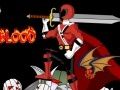 Spil Power Rangers samurai halloween blod  online