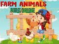 Spil Farm Animals Puzzle Challenge  online
