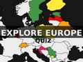Spil Placering af europæiske lande Quiz  online