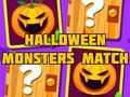 Spil Halloween Monsters Match online